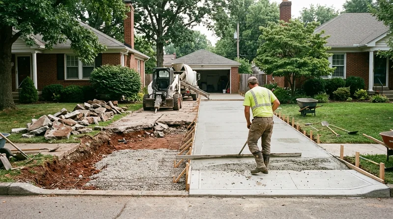 Concrete Removal & Replacement Lexington